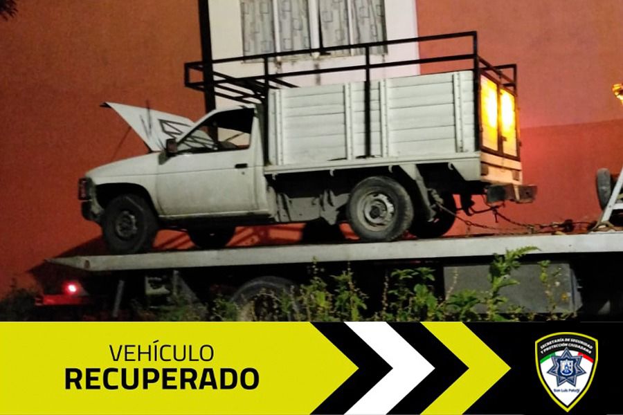 En recorridos de prevención sobre el cuadrante norte, Guardia Municipal recupera una camioneta con reporte de robo&nbsp;vigente