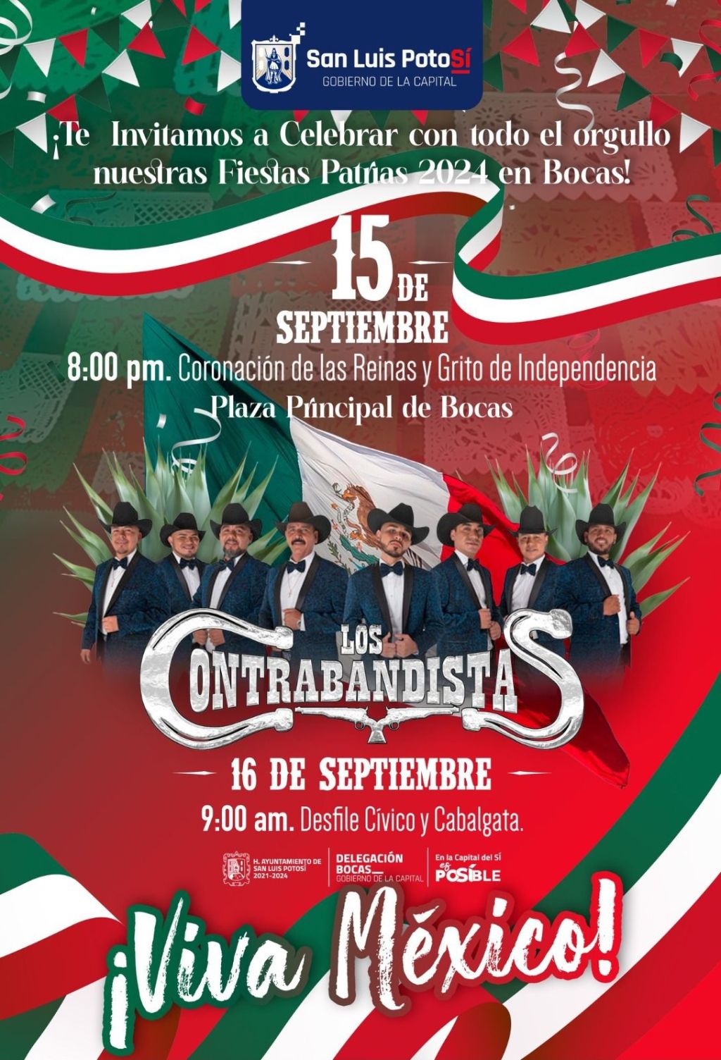 En la Delegación Bocas, Gobierno de la Capital fomenta tradiciones e identidad&nbsp;mexicana