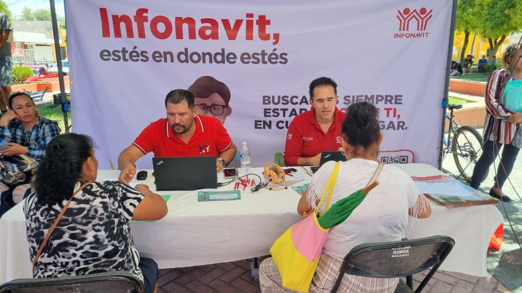 INFONAVIT LLEVA SUS BRIGADAS DE PROMOCIÓN Y SERVICIO A MATEHUALA