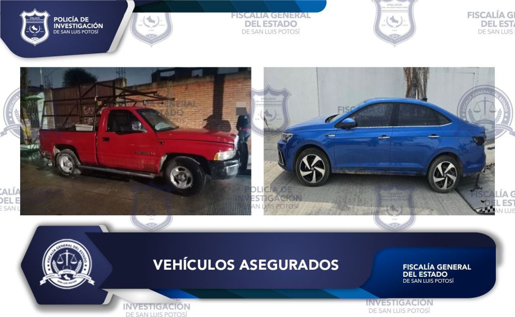 POLICÍA INVESTIGADORA RECUPERA DOS VEHÍCULOS EN&nbsp;SLP