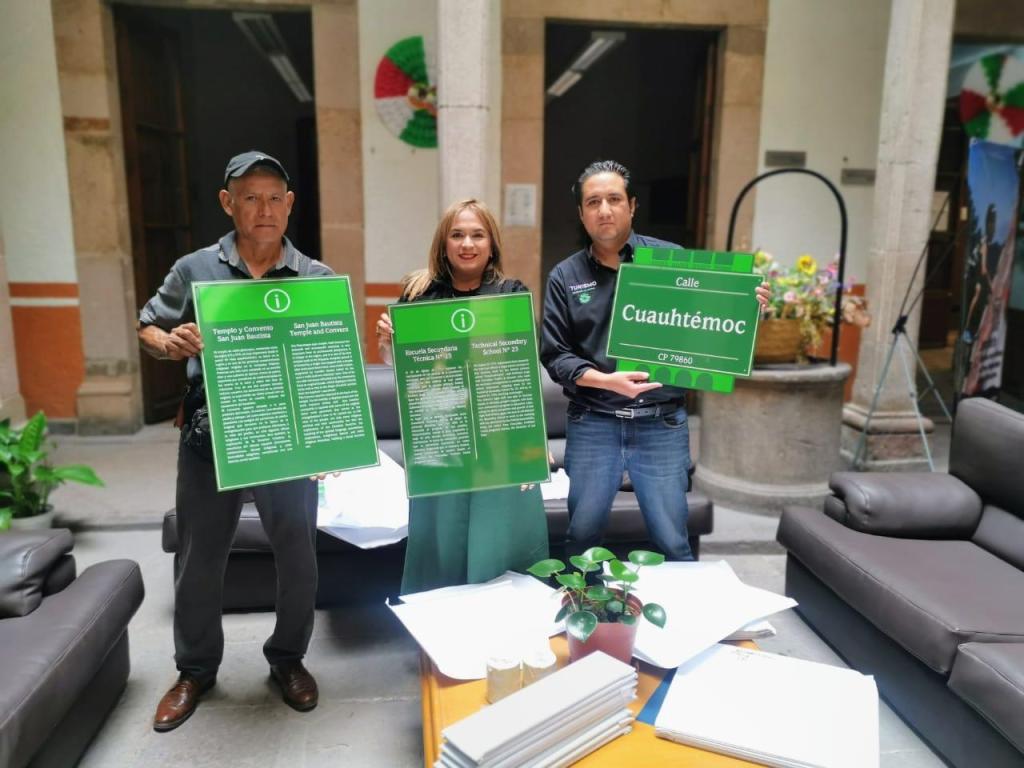 COXCATLÁN TENDRÁ NUEVA NOMENCLATURA Y SEÑALÉTICA&nbsp;TURÍSTICA