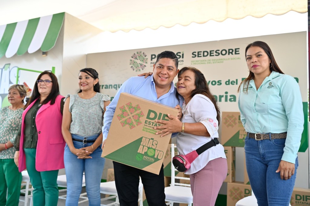 RICARDO GALLARDO GARANTIZA SEGURIDAD ALIMENTARIA EN VILLA DE&nbsp;POZOS