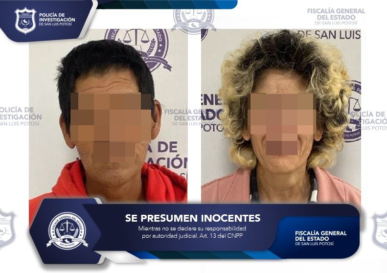 POR SUSTRACCIÓN DE MENORES, CAPTURA FGESLP A UNA MUJER Y UN HOMBRE BUSCADOS EN&nbsp;AGUASCALIENTES
