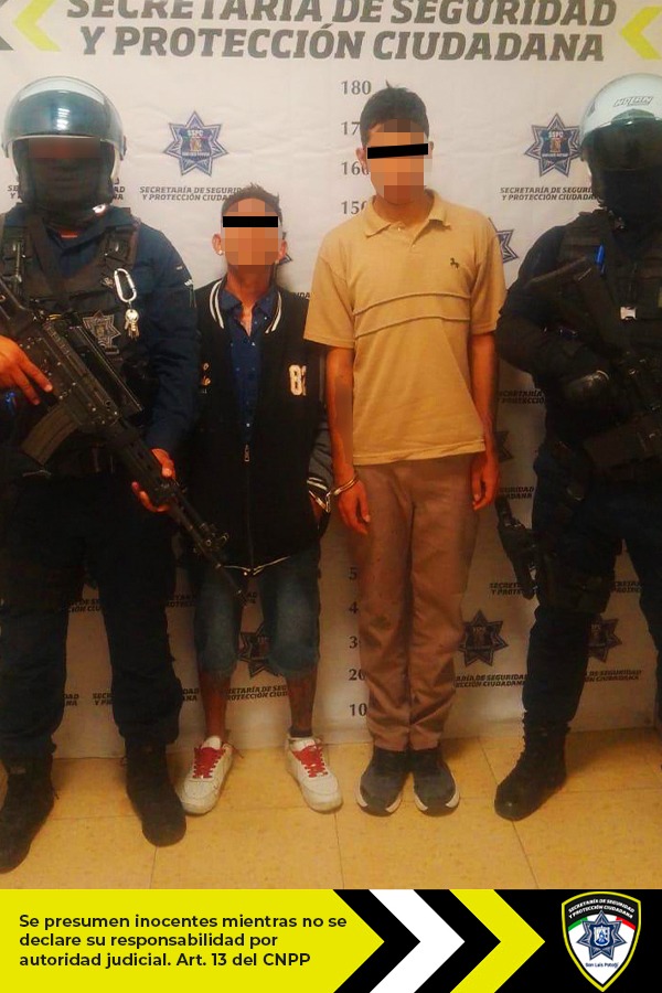 En patrullajes operativos sobre el cuadrante sur, Guardia Municipal detiene a dos hombres a bordo de una motocicleta con reporte de robo&nbsp;vigente