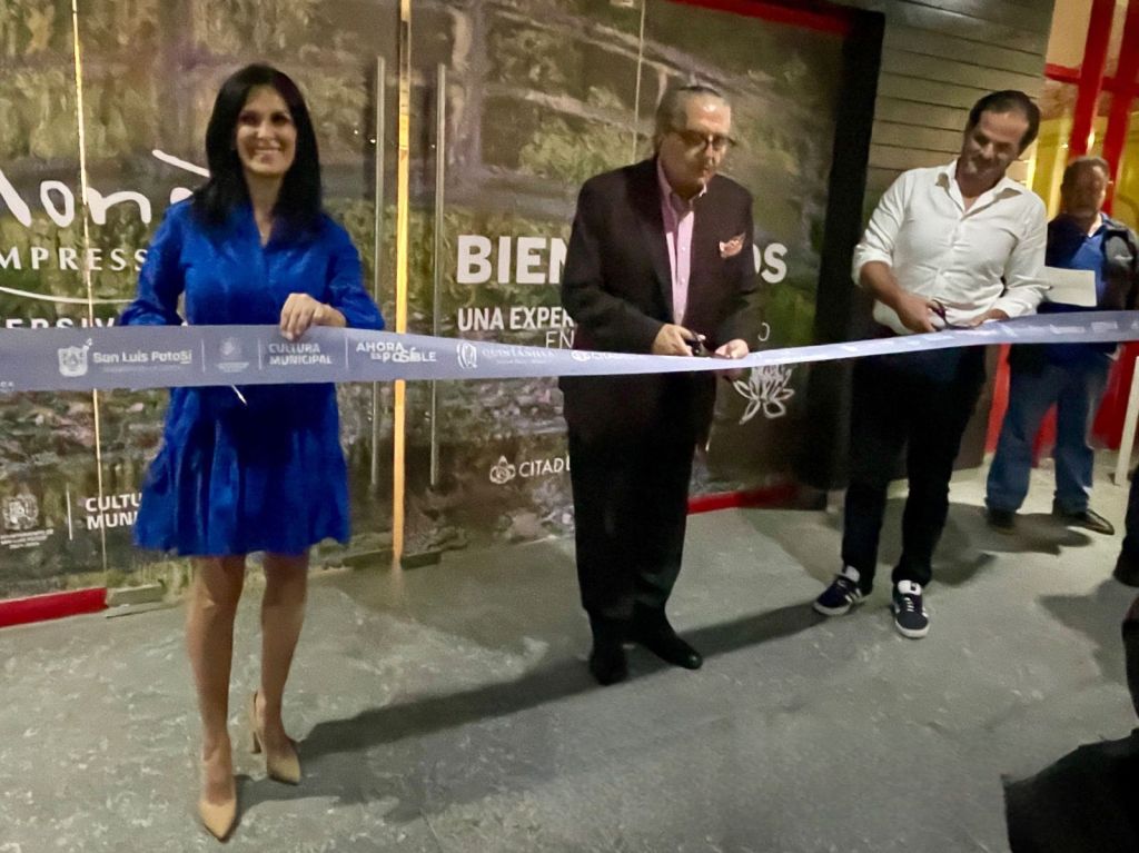  Cultura Municipal inaugura exposición Inmersiva “Monet Impressions” en San Luis&nbsp;Potosí