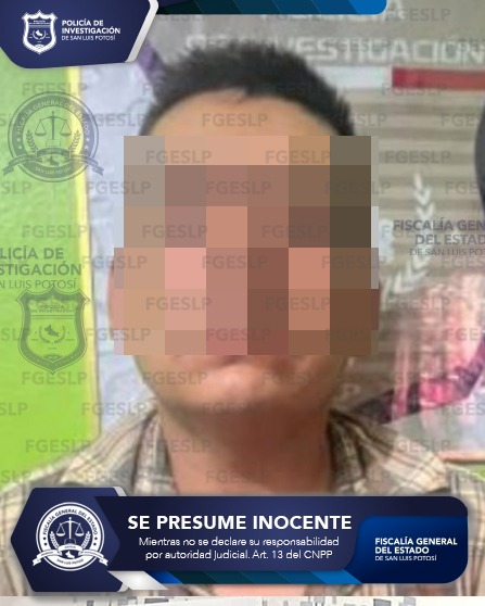 FISCALÍA POTOSINA DETIENE A LORENZO “N” POR H@MICIDIO EN&nbsp;XILITLA