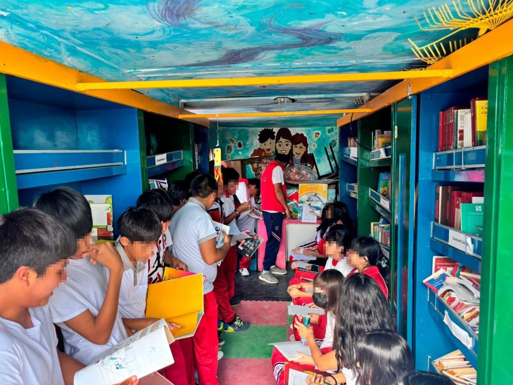  Más de 500 adolescentes de San Luis Potosí disfrutan de la Biblioteca Móvil del Gobierno de la&nbsp;Capital