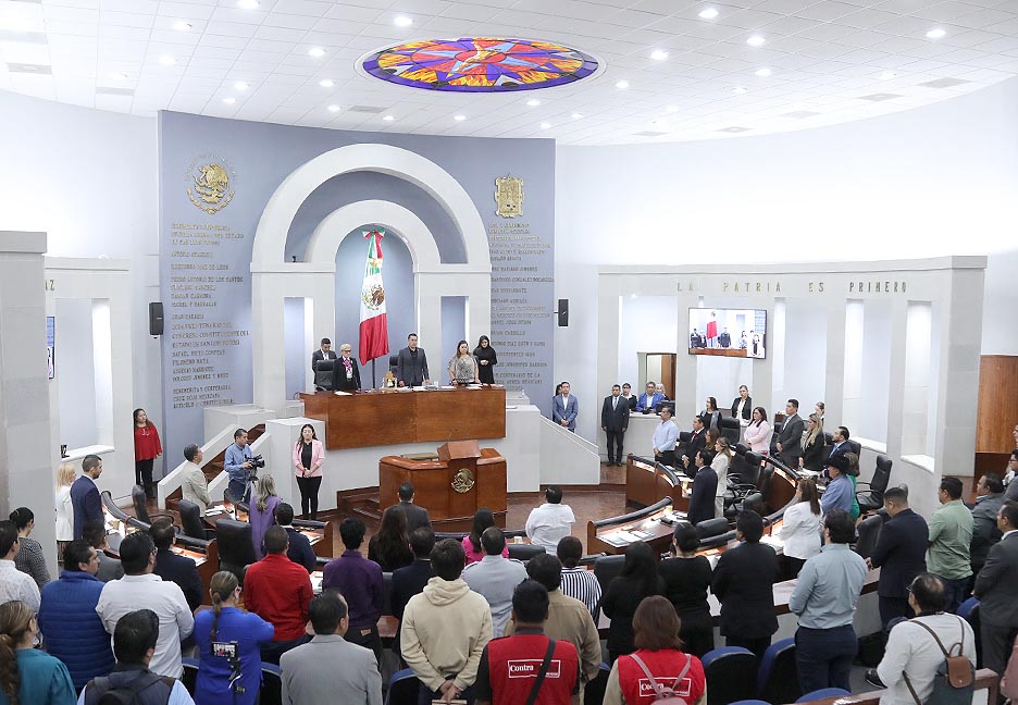 LA LXIV LEGISLATURA DEL CONGRESO DEL ESTADO ABRIÓ EL PRIMER PERIODO ORDINARIO DE SESIONES, DEL PRIMER AÑO DE EJERCICIO&nbsp;CONSTITUCIONAL