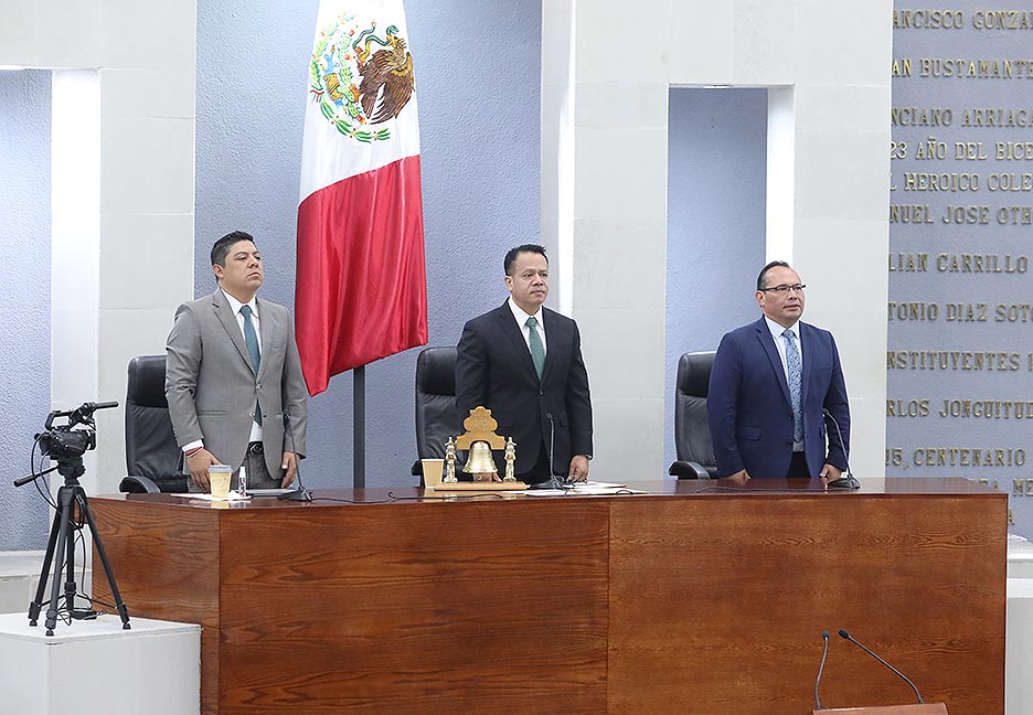 LA LXIII LEGISLATURA DEL CONGRESO DEL ESTADO LLEVÓ A CABO SU TERCER INFORME DE&nbsp;ACTIVIDADES