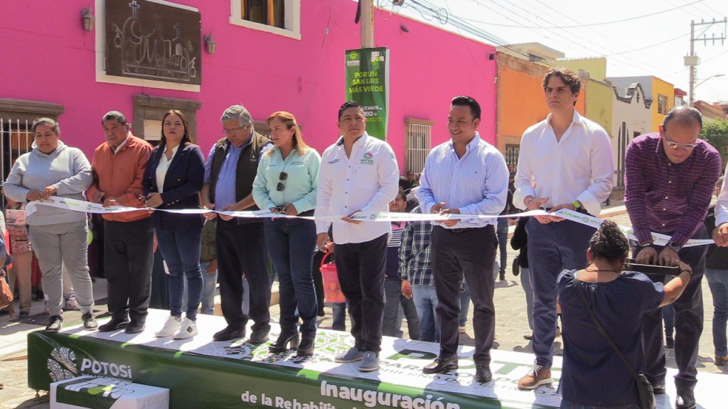 GOBERNADOR RICARDO GALLARDO ENTREGÓ LAS OBRAS DEL BARRIO DE SAN&nbsp;MIGUELITO.