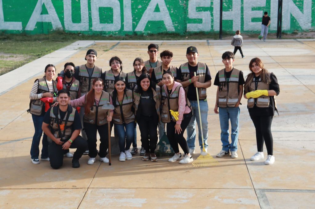 INPOJUVE PROMUEVE LIMPIEZA DE ÁREAS VERDES EN&nbsp;SLP