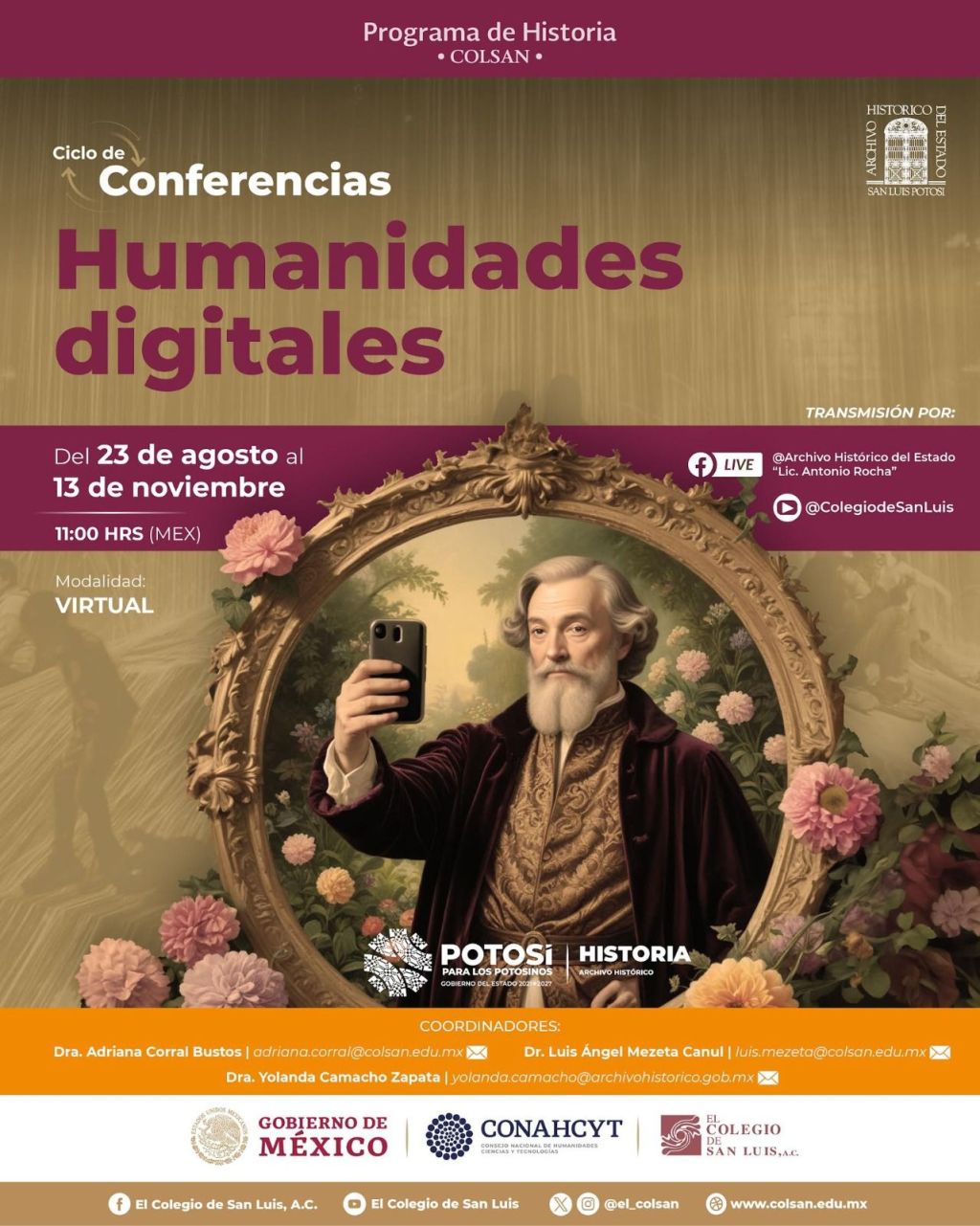 ARCHIVO HISTÓRICO FOMENTA EL DIÁLOGO SOBRE HUMANIDADES&nbsp;DIGITALES