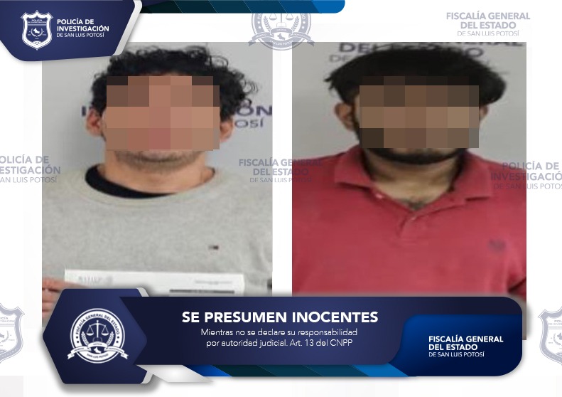 DOS INDIVIDUOS FUERON DETENIDOS EN FLAGRANCIA POR PDI DERIVADO DE ROBO EQUIPARADO EN&nbsp;SLP