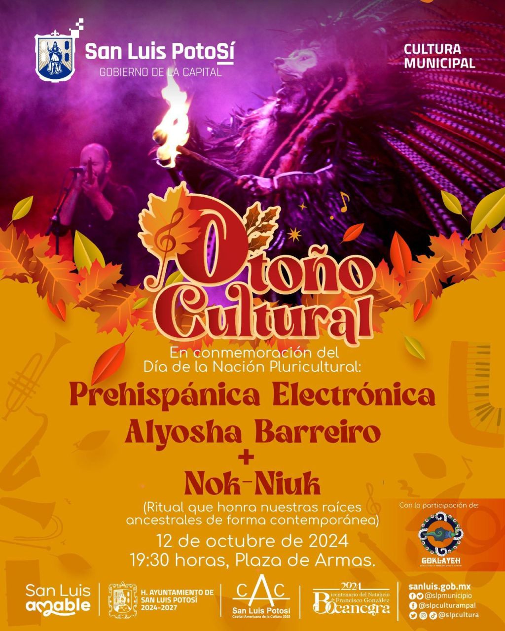 Cultura Municipal invita a conmemorar el Día de la Nación Pluricultural con el espectáculo «Prehispánica&nbsp;Electrónica»