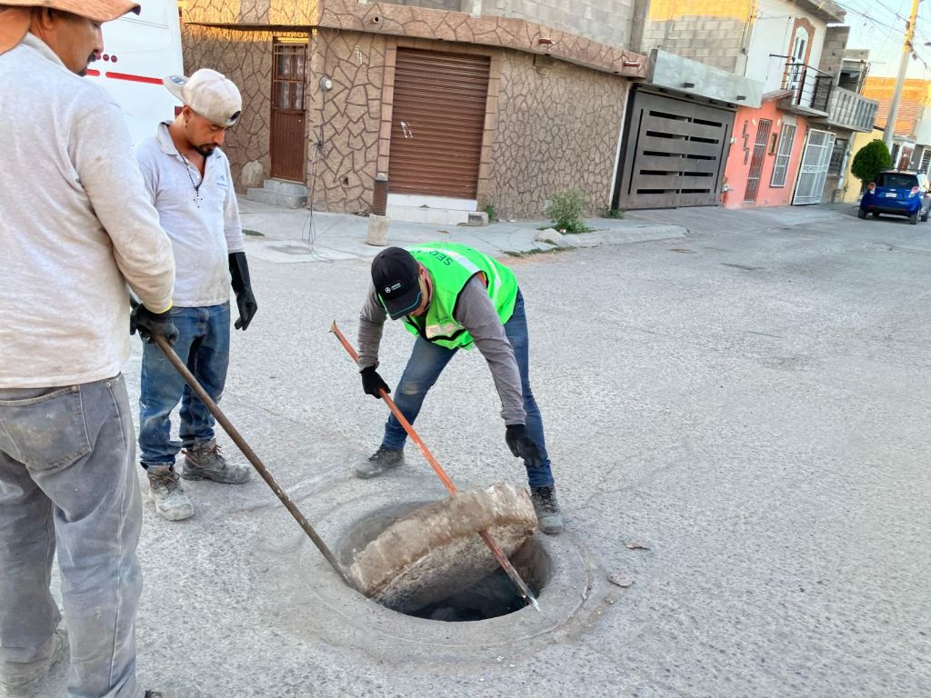 ATIENDE VILLA DE POZOS LIMPIEZA DE&nbsp;DRENAJES