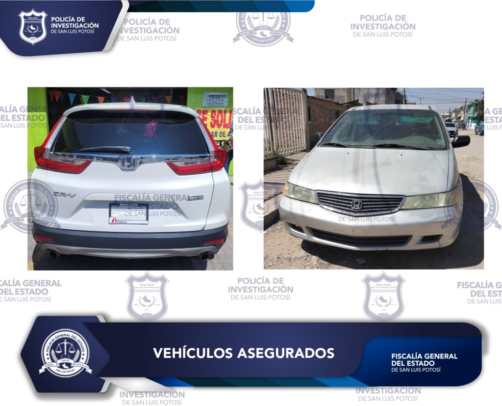 PDI ASEGURA DOS CAMIONETAS EN SOLEDAD DE GRACIANO SÁNCHEZ,&nbsp;SLP