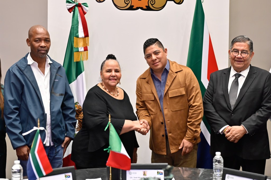 RICARDO GALLARDO AFIANZA LAZOS DE COOPERACIÓN Y HERMANDAD DE SLP Y&nbsp;SUDÁFRICA