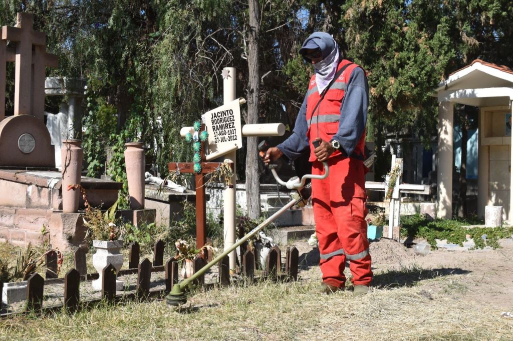 Gobierno de la Capital registra un avance de 70% en la limpieza de las 65 hectáreas del panteón del&nbsp;Saucito