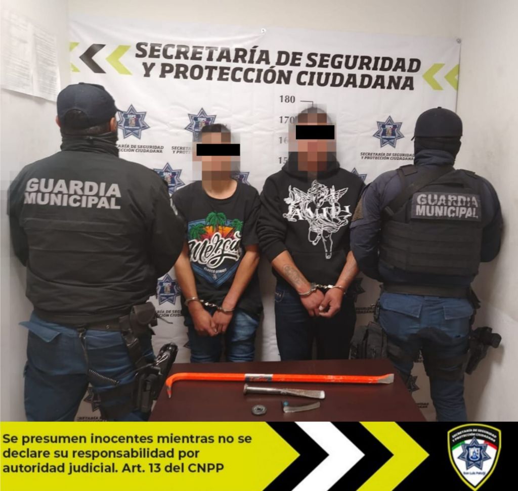 SSPC de la Capital logra la detención de dos objetivos prioritarios relacionados con más de 20 robos a&nbsp;comercios