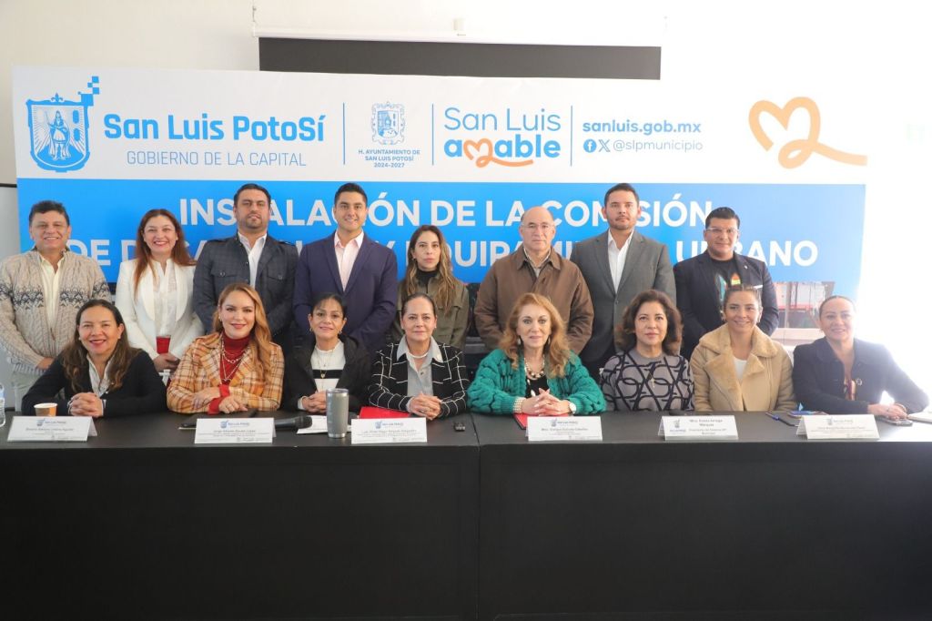 Junto a los sectores sociales, Comisión de Desarrollo Urbano planeará el crecimiento de SLP: Alcalde&nbsp;Galindo