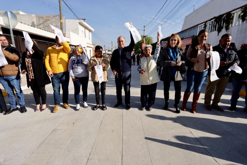  En el 18 Día de Talacha, Alcalde Galindo entrega rehabilitación de la calle Hernando Muñoz, en la colonia Himno&nbsp;Nacional