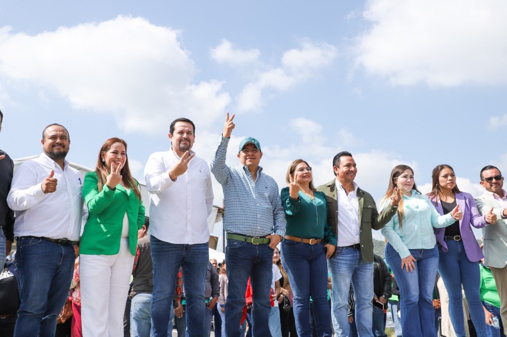 RICARDO GALLARDO INAUGURA PUENTES DE SUPERCARRETERA&nbsp;CERRITOS-TULA