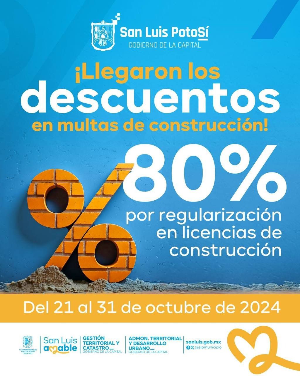 Gobierno de la Capital exhorta a las y los potosinos a aprovechar atractivos descuentos en multas durante&nbsp;octubre