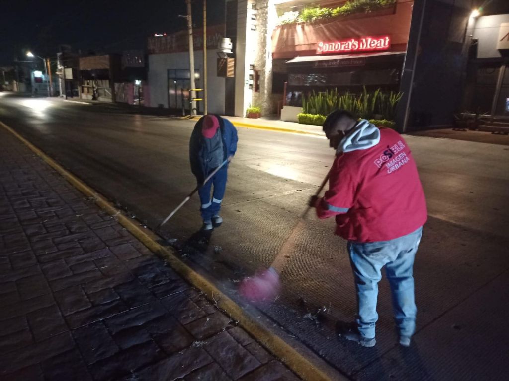 Labores constantes de limpieza y mantenimiento en San Luis Capital para mejorar imagen&nbsp;urbana
