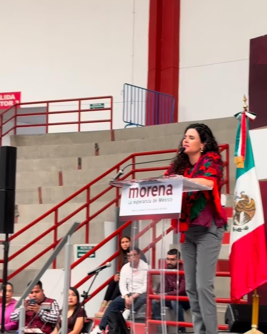 PRESIDENTA NACIONAL DE MORENA RESPALDA AL GOBIERNO DE RICARDO GALLARDO 