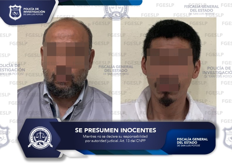 EN SGS, AGENTES DE LA FGESLP CAPTURAN A DOS SUJETOS INDICIADOS POR ROBO&nbsp;CALIFICADO