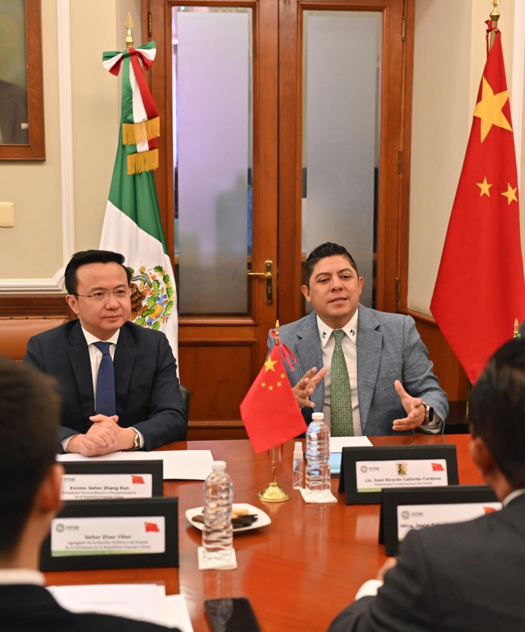 RICARDO GALLARDO ESTRECHA LAZOS DE AMISTAD DE SAN LUIS POTOSÍ CON&nbsp;CHINA