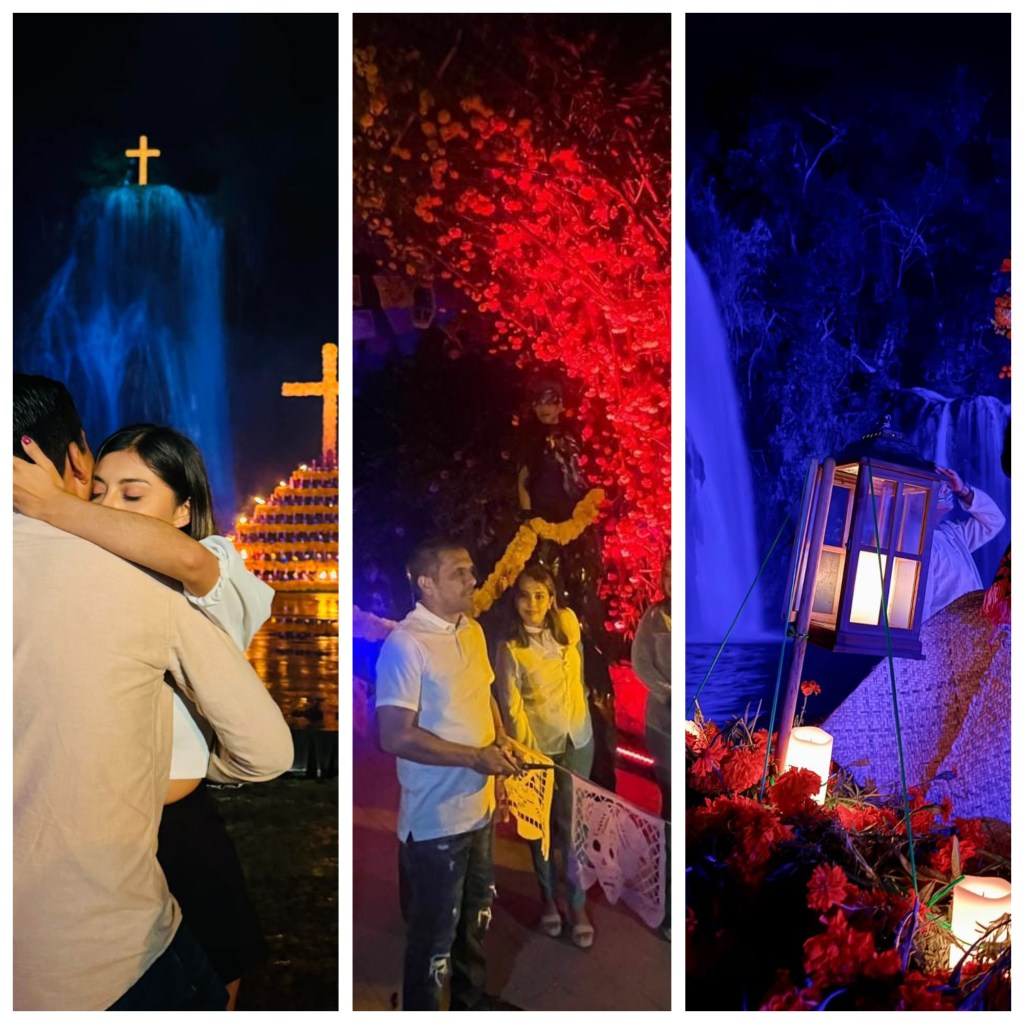 FIESTA DE LUZ EN CASCADAS DE TAMASOPO CAUTIVA A VISITANTES 