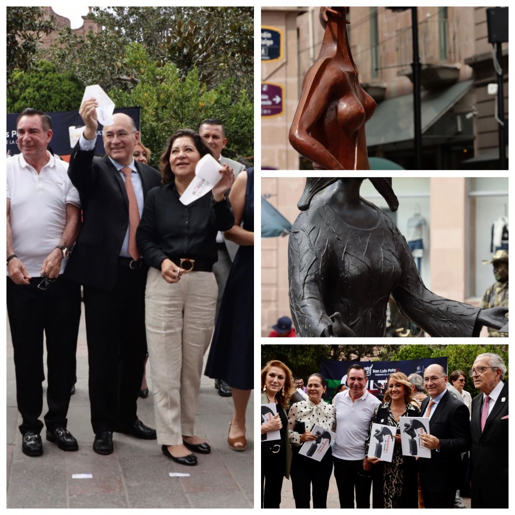 El corazón del Centro Histórico, engalanado con muestra “Caminando con el Arte”, del escultor Alejandro&nbsp;Velasco