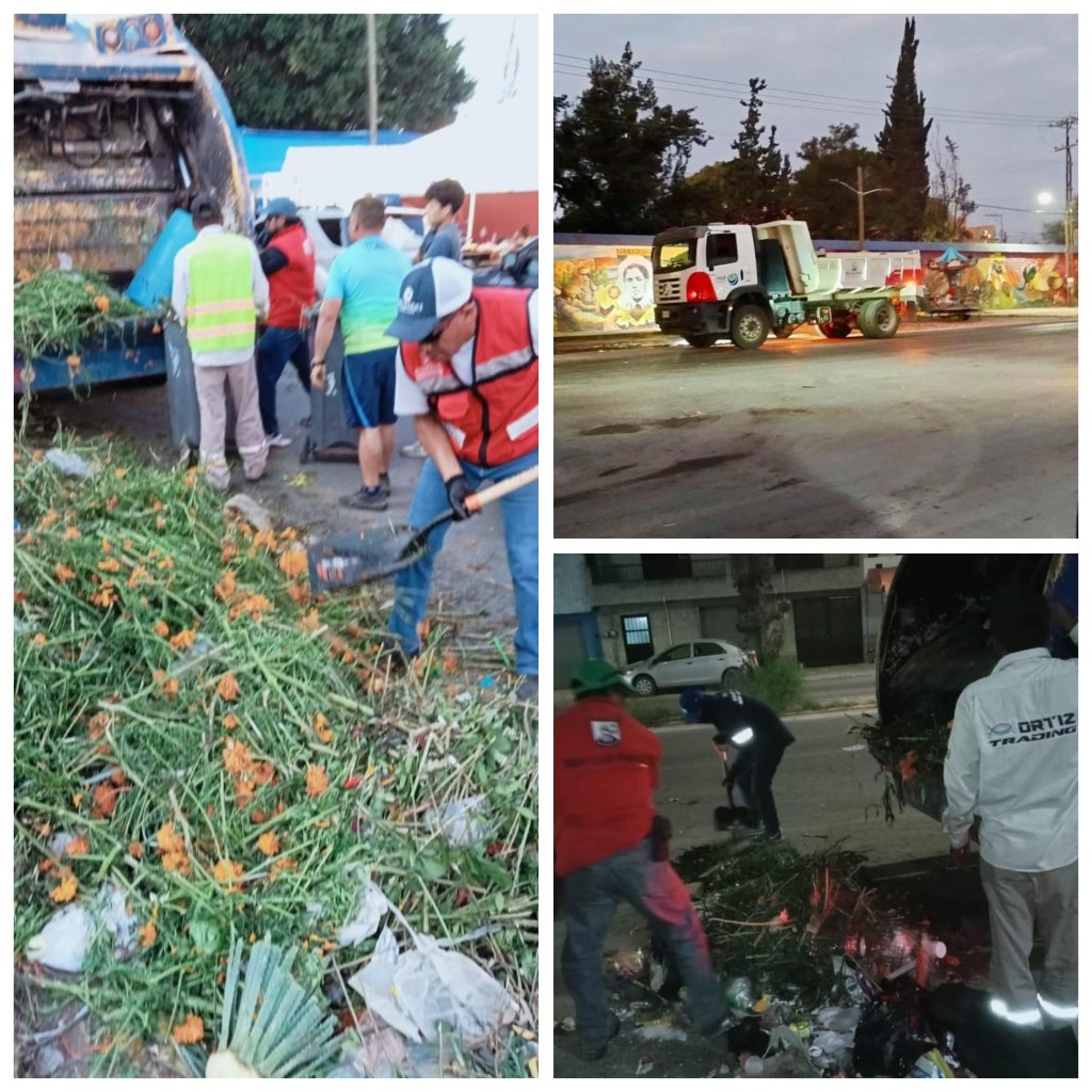 Gobierno de la Capital realizó limpieza y recolección de basura en panteones&nbsp;municipales