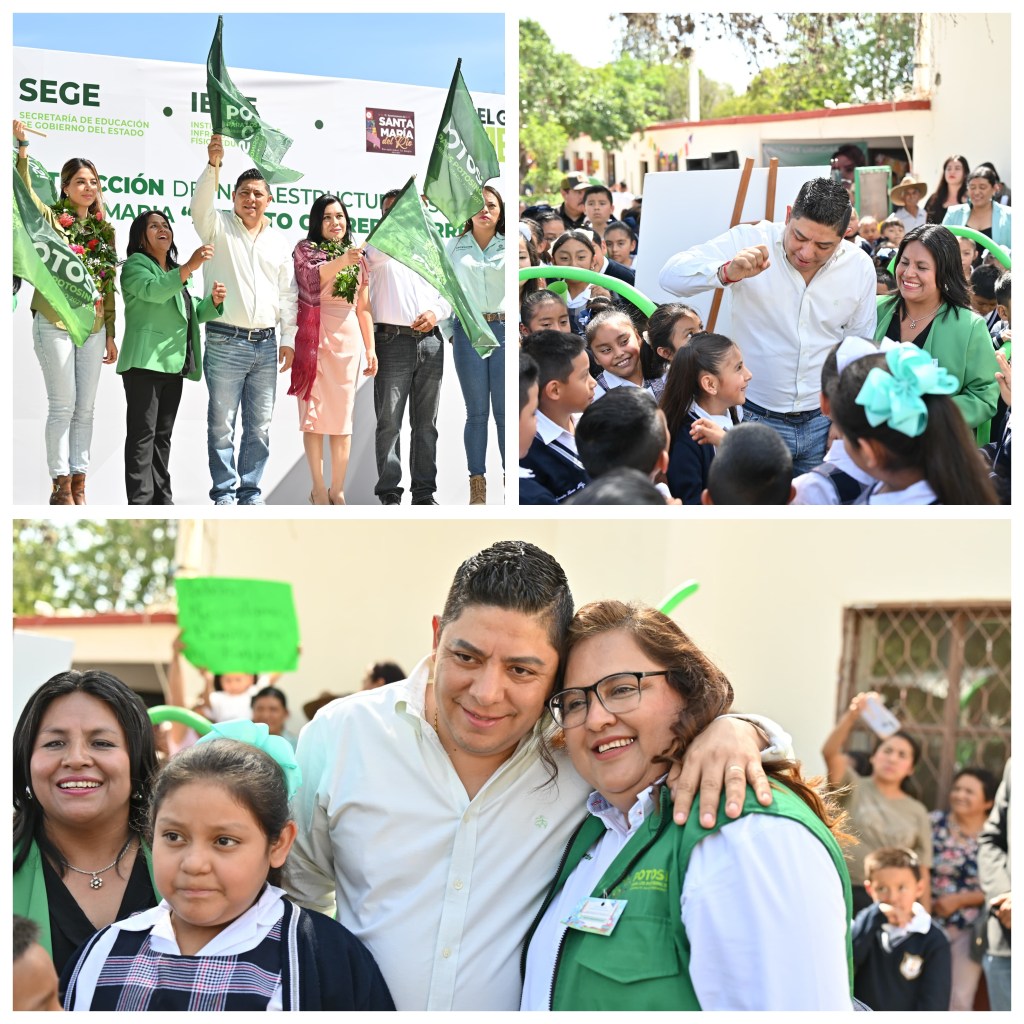 COMUNIDAD EDUCATIVA AGRADECE A RICARDO GALLARDO POR RECONSTRUCCIÓN DE&nbsp;PRIMARIA