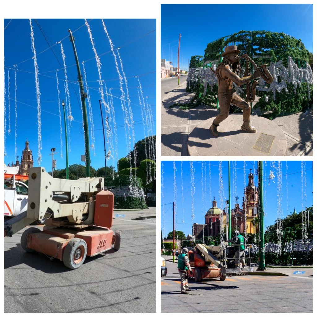 GOBIERNO SOLEDENSE INICIA DECORACIÓN EN INSTALACIÓN DE ÁRBOL NAVIDEÑO EN PLAZA&nbsp;PRINCIPAL