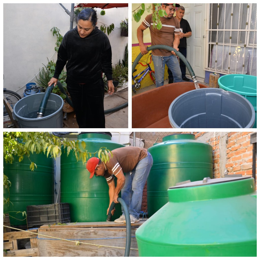 AYUNTAMIENTO DE SOLEDAD ATIENDE DESABASTO DE AGUA CON DISTRIBUCIÓN DIRECTA EN&nbsp;COLONIAS