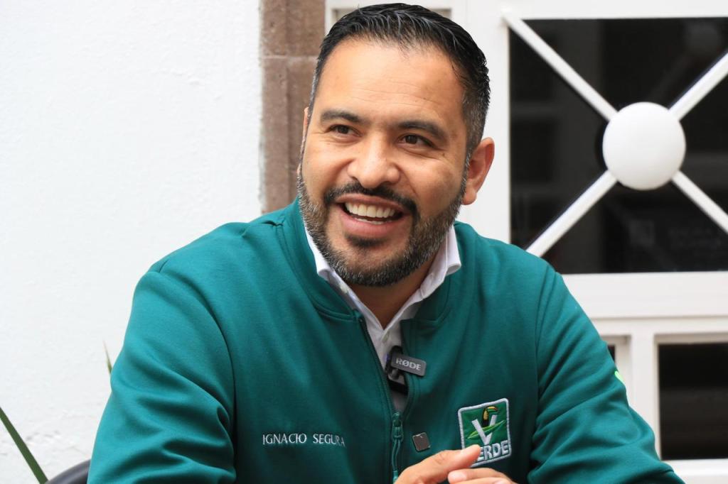 Nacho Segura señaló que el Partido Verde está más fuerte que nunca y que volverá a ganar la gubernatura.&nbsp;.