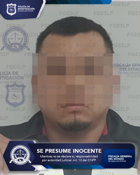 POR H@MICIDIO SUSCITADO EN CACTUS, SGS; SUJETO ES LLEVADO A PRISIÓN POR AGENTES DE&nbsp;FGESLP
