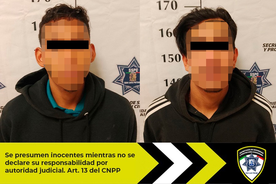 En patrullajes preventivos, Guardia Municipal detiene a 2 jóvenes por posesión de&nbsp;droga