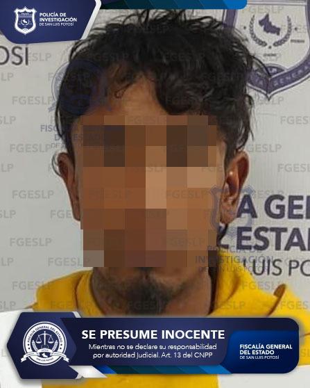 La FGESLP arrestaro a Luis Enrique «N» por un h@micidio en&nbsp;Zaragoza.