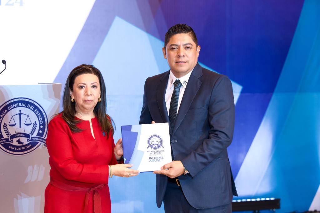 RICARDO GALLARDO RECONOCE LABOR DE LA FISCALÍA GENERAL DEL&nbsp;ESTADO