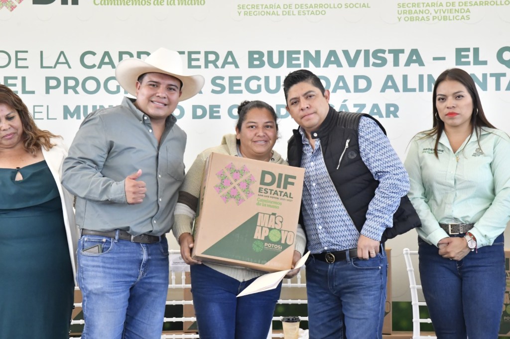 FAMILIAS DE GUADALCÁZAR AGRADECEN PROGRAMA SEGURIDAD&nbsp;ALIMENTARIA