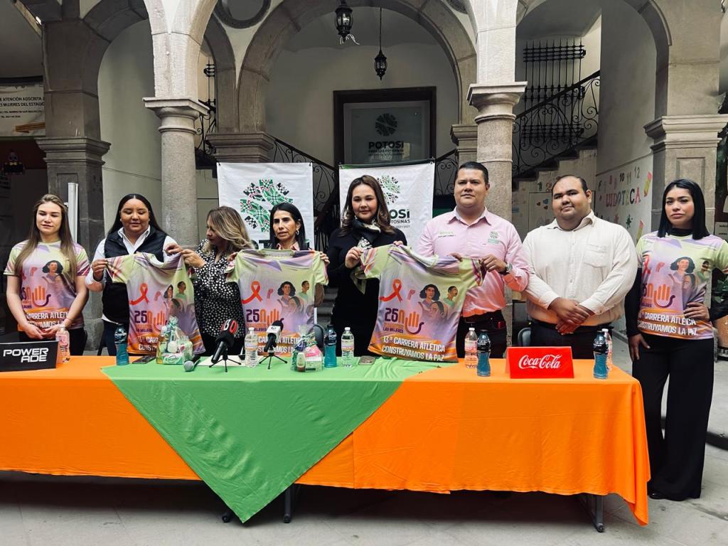 GOBIERNO DEL ESTADO ANUNCIA CARRERA ATLÉTICA “POTOSINAS CONSTRUYENDO PAZ&nbsp;2024”