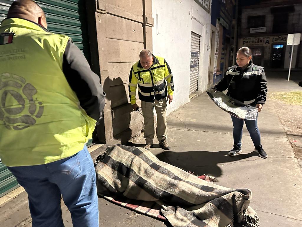 GOBIERNO ESTATAL BRINDA APOYO A LAS Y LOS POTOSINOS ANTE BAJAS&nbsp;TEMPERATURAS