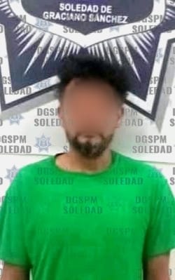 SEGURIDAD PÚBLICA DE SOLEDAD DETUVO A OBJETIVO PRIORITARIO EN ROBO A&nbsp;COMERCIO