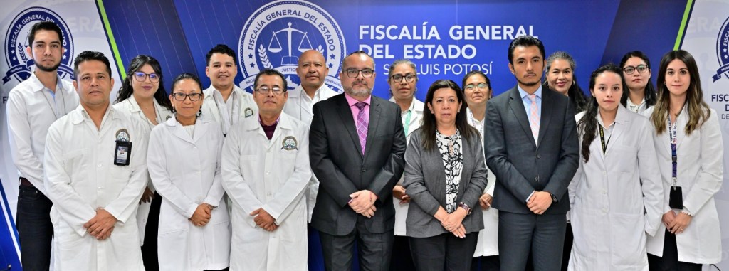 VICEFISCALÍA CIENTÍFICA RECIBE ACREDITACIÓN DE ANAB:&nbsp;FGESLP