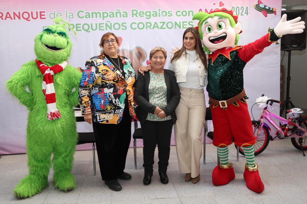 GOBIERNO ESTATAL INVITA A LA CAMPAÑA REGALOS CON AMOR PARA PEQUEÑOS CORAZONES 