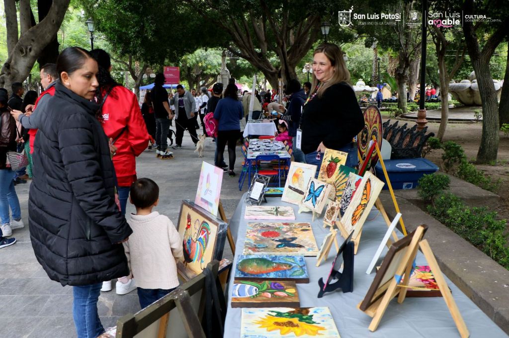 Para esta Navidad, visita el Jardín del Arte y adquiere una pieza de un artista&nbsp;potosino