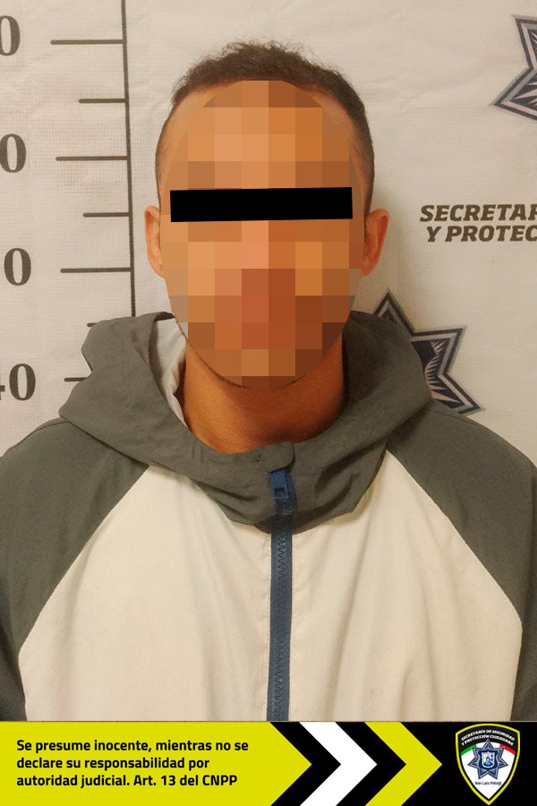 En oportuna atención a un auxilio ciudadano, Guardia Municipal detiene a un hombre señalado de&nbsp;allanamiento